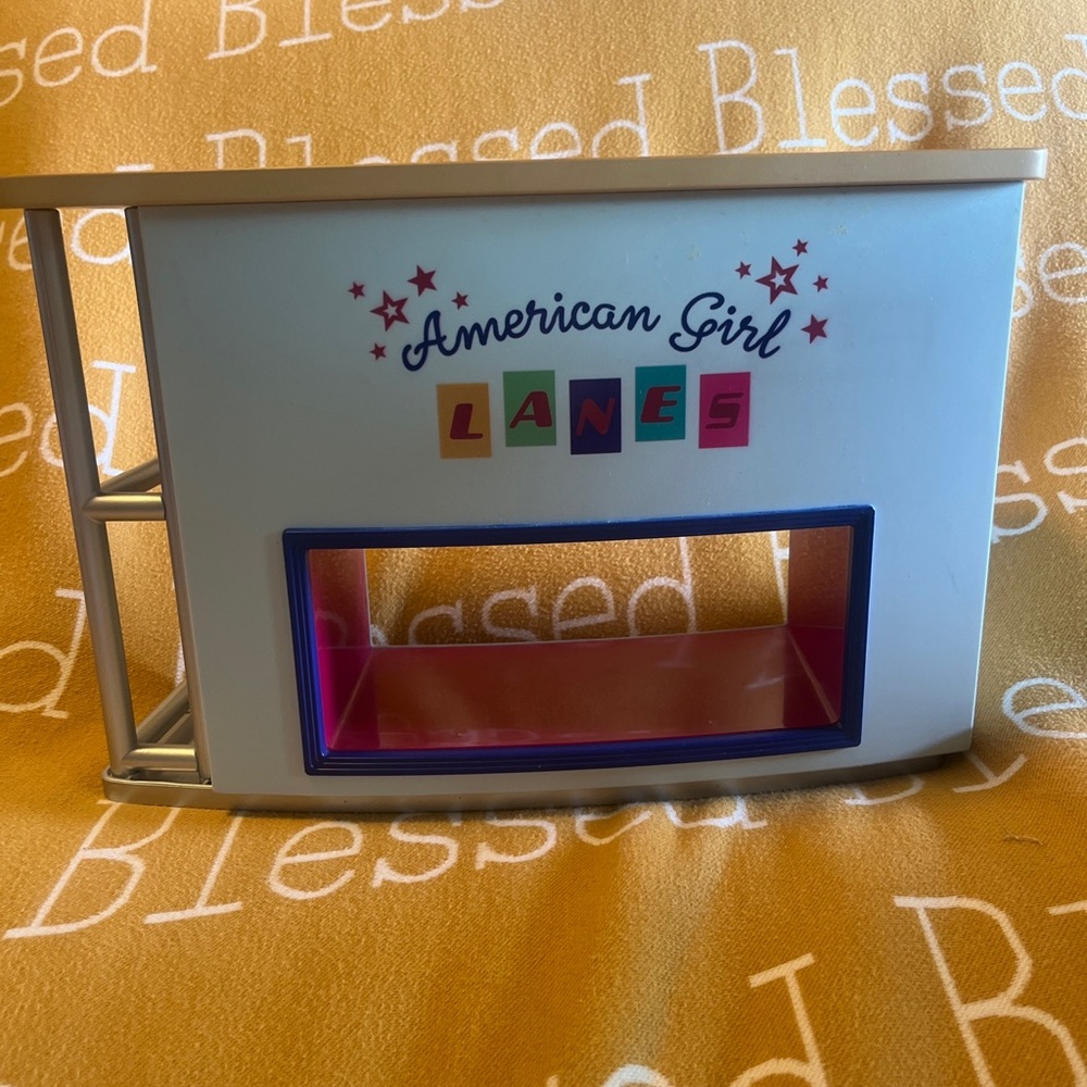 American Girl Dolls 2019 Toy BOWLING ALLEY FOOD STAND Snack Bar Concession Stand